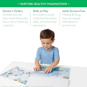 Melissa & Doug Reusable Sticker Pad for Kids - 165+ Stickers