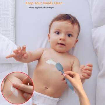 Baby Diaper Cream Applicator - 4 Pack for Newborns