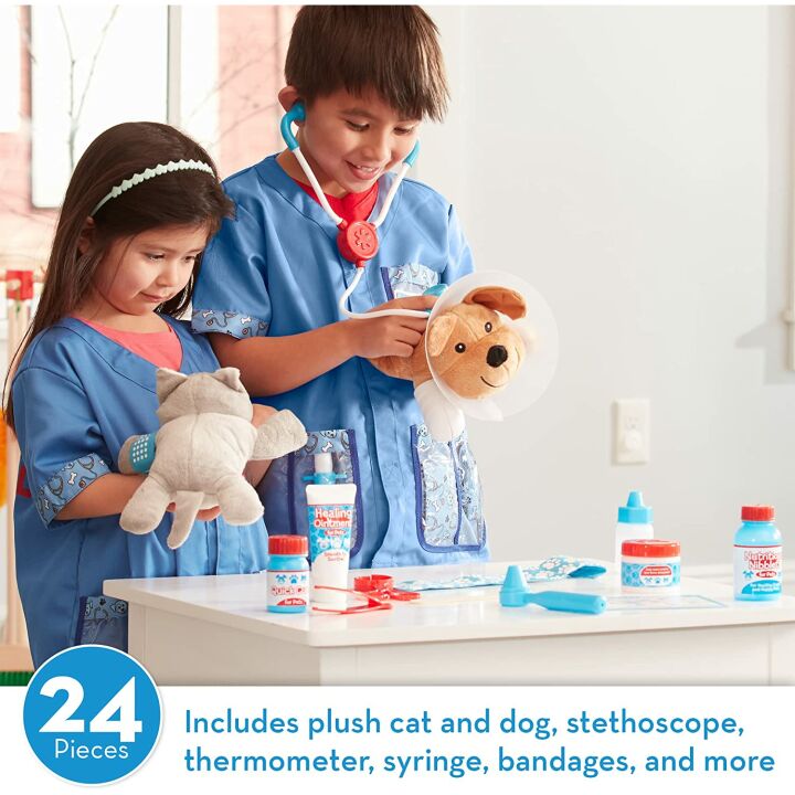Melissa & Doug Pet Vet Play Set for Kids Ages 3+