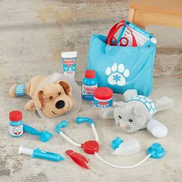 Melissa & Doug Pet Vet Play Set for Kids Ages 3+