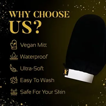 Self Tanner Mitt for Easy Application and Flawless Tan