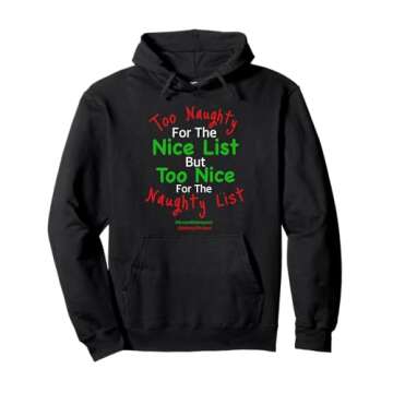 Nice and Naughty Pullover Hoodie