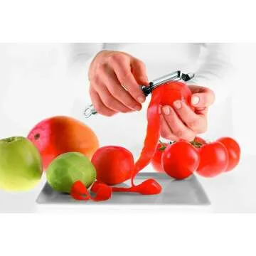 Rösle 2-Piece Stainless Steel Peeler & Slicer Set