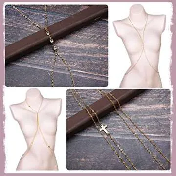 HANPABUM Sexy Body Chain for Summer Beach Style
