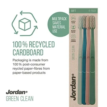 Jordan Green Clean Toothbrush - Eco-Friendly & Sustainable Style