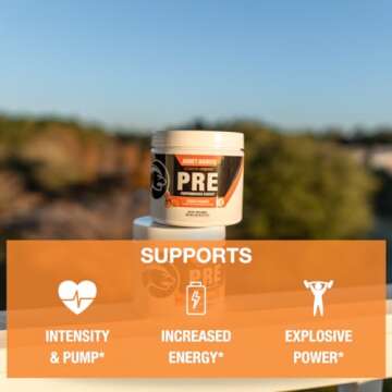 Honey Badger Pre Workout Powder - Clean Energy for All Fitness Lovers