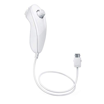 Renewed Nintendo Nunchuk Controller - White for Wii