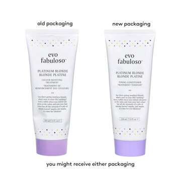 EVO Fabuloso - Platinum Blonde Toning Conditioner - Color Care Conditioner for Color-Treated Hair - ...