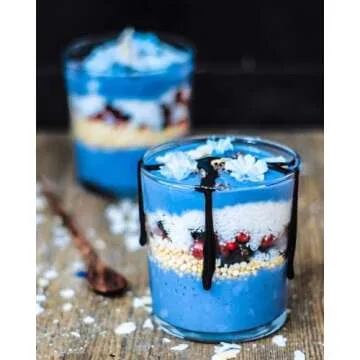 Blue Spirulina Powder - 100% Pure Food Coloring Magic