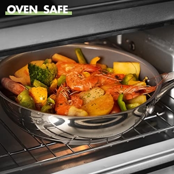 REDMOND Nonstick Frying Pan Set with Lids for Every Kitchen