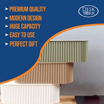 Desk York Cable Management Box - Hide Power Strips Effectively