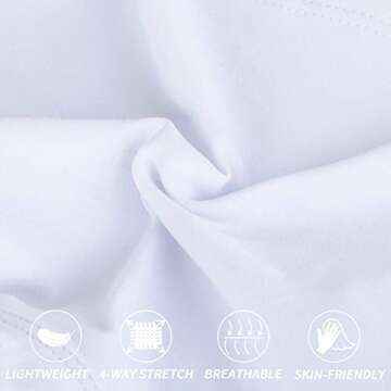 Burpada Women Longline Padded Sports Bra, Strappy Crop Tank Tops Wireless Cami Shirt Fitness Yoga Workout Running White