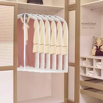 Affordable Breathable Garment Bags for Hanging Clothes
