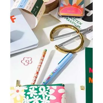 ban.do Write On Set of 3 Colorful Black Ink Pens