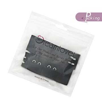 Dreamlover Elastic Bands for Wig, Adjustable Wig Strap to Secure Wig, Wig Band with Hooks for Sewing...