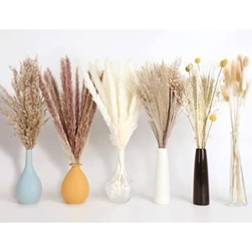 Elegant Dried Pampas Grass Bouquet for Weddings & Decor