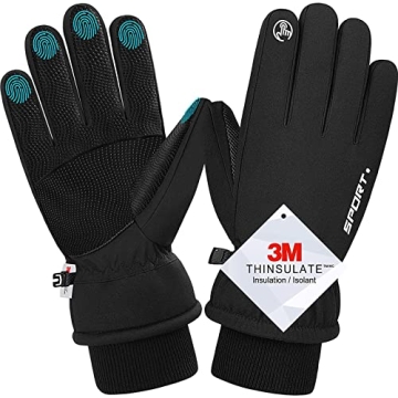 Winter Touchscreen Gloves for Outdoor Activities