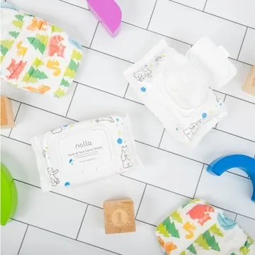 Nolla Baby Nose and Face Wipes | Eco-Friendly & Gentle