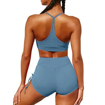 OQQ Women's 2 Piece Yoga Workout Outfit Stylish Durable