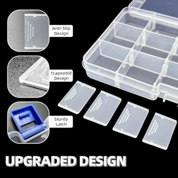 Adjustable DUOFIRE Organizer Container Boxes for Small Items