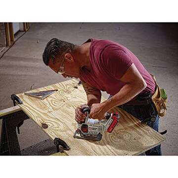 PORTER-CABLE 20V MAX Cordless Jigsaw for Efficient Cutting