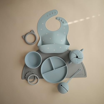 Mushie Silicone Placemat | Stylish & Easy to Clean for Kids