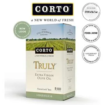 Corto TRULY Extra Virgin Olive Oil | Floral Notes, Cold Extracted