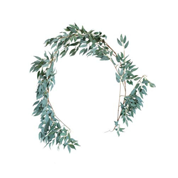 NANSSY 2 Pack Greenery Garland for Elegant Decor