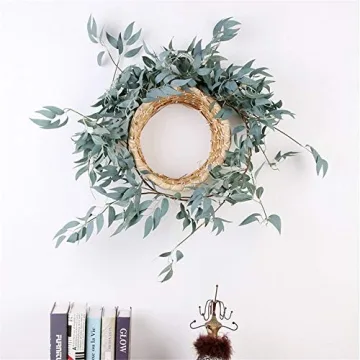 NANSSY 2 Pack Greenery Garland for Elegant Decor