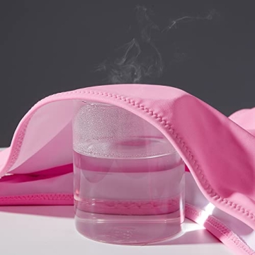 MOOSLOVER Cutout One Shoulder High Waisted Bikini - Pink Rose