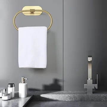 Stylish HouseAid Self Adhesive Towel Ring for Bathroom
