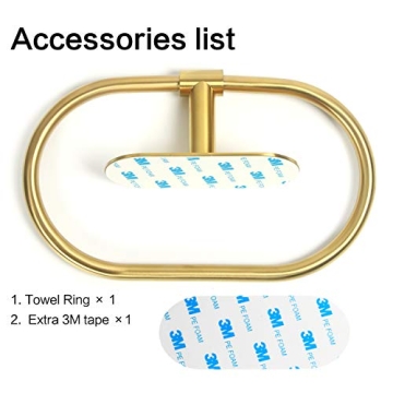 Stylish HouseAid Self Adhesive Towel Ring for Bathroom