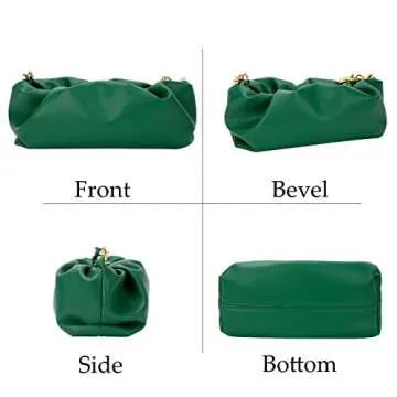 Stylish Cloud Shaped Dumpling Handbag for Women