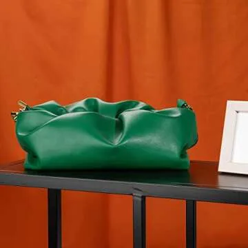 Stylish Cloud Shaped Dumpling Handbag for Women