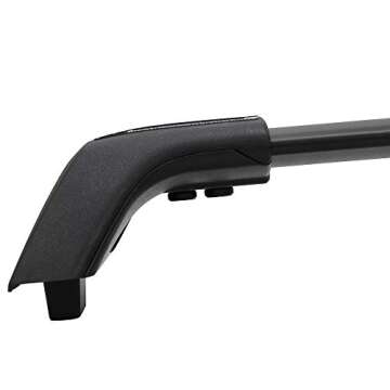 for Toyota RAV4 2019 2020 2021 2022 2023 Cross Bar Crossbar Roof Rail Rack Luggage (OES Black)