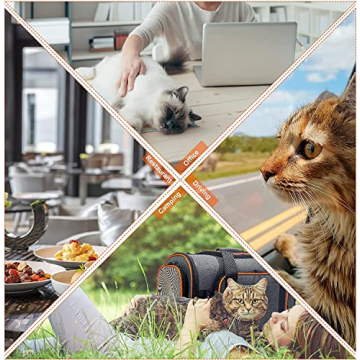 Expandable Pet Carrier for Cats and Dogs - TSA Approved