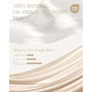 THXSILK Luxury Mulberry Silk Sheet Set - Full Size