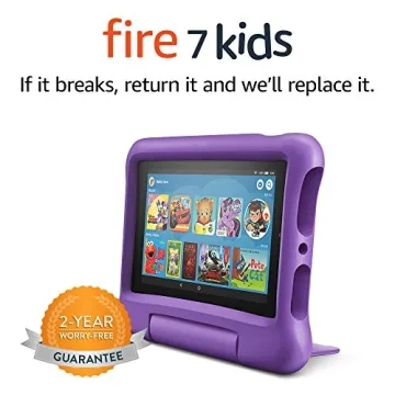 Fire 7 Kids Tablet for Ages 3-7 with 16 GB Storage
