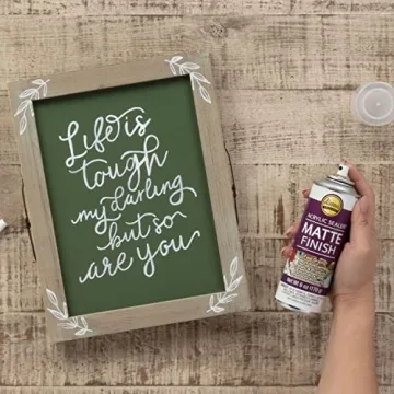 Aleene's Spray Finish for Projects, Clear-Matte 6oz