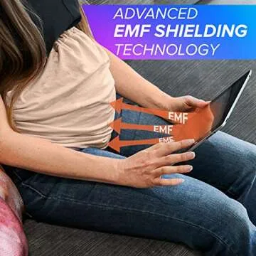 DefenderShield EMF Belly Band for Maternity Protection