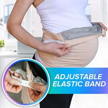 DefenderShield EMF Belly Band for Maternity Protection