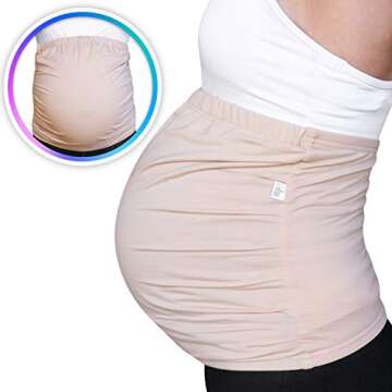 DefenderShield EMF Belly Band for Maternity Protection
