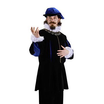 Renaissance Collar & Cuffs Set for Elegant Costume Accessories