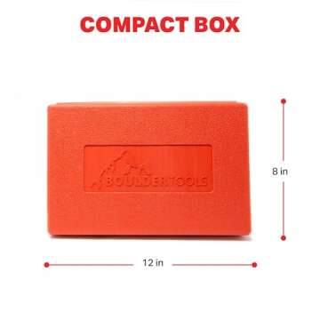 Boulder Tools Tire Repair Kit - Comprehensive Tire Repair Tools Set with Plugs, Valve Tool, and Heavy Duty Case - Flat Tire Repair Kit for Cars, Trucks, Motorcycles, ATVs for Quick Emergency Fixes