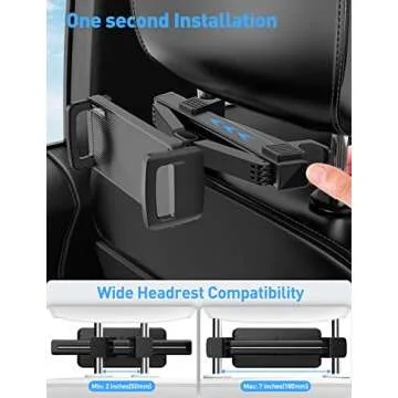 Tryone Tablet Holder for Car - Perfect for Family Travel