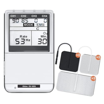 iSTIM EV-805 Rechargeable TENS EMS Combo for Pain Relief