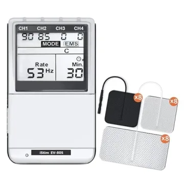 iSTIM EV-805 Rechargeable TENS EMS Combo for Pain Relief