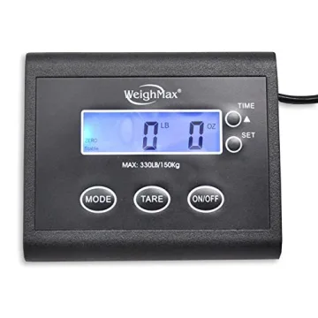 330 Lb Digital Shipping Scale by WeighMax for Accurate Weighing