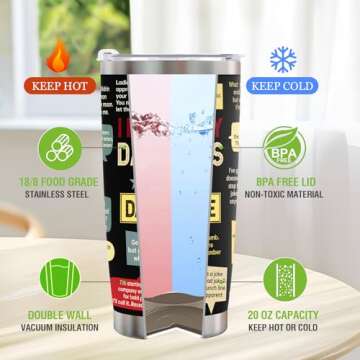 Unique Father's Day Gifts for Dads – Travel Tumbler 20oz