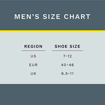 Cole Haan Men's Athletic Socks - Performance Cushion Quarter Cut Ankle Socks (6 Pack), Size 7-12, Assorted